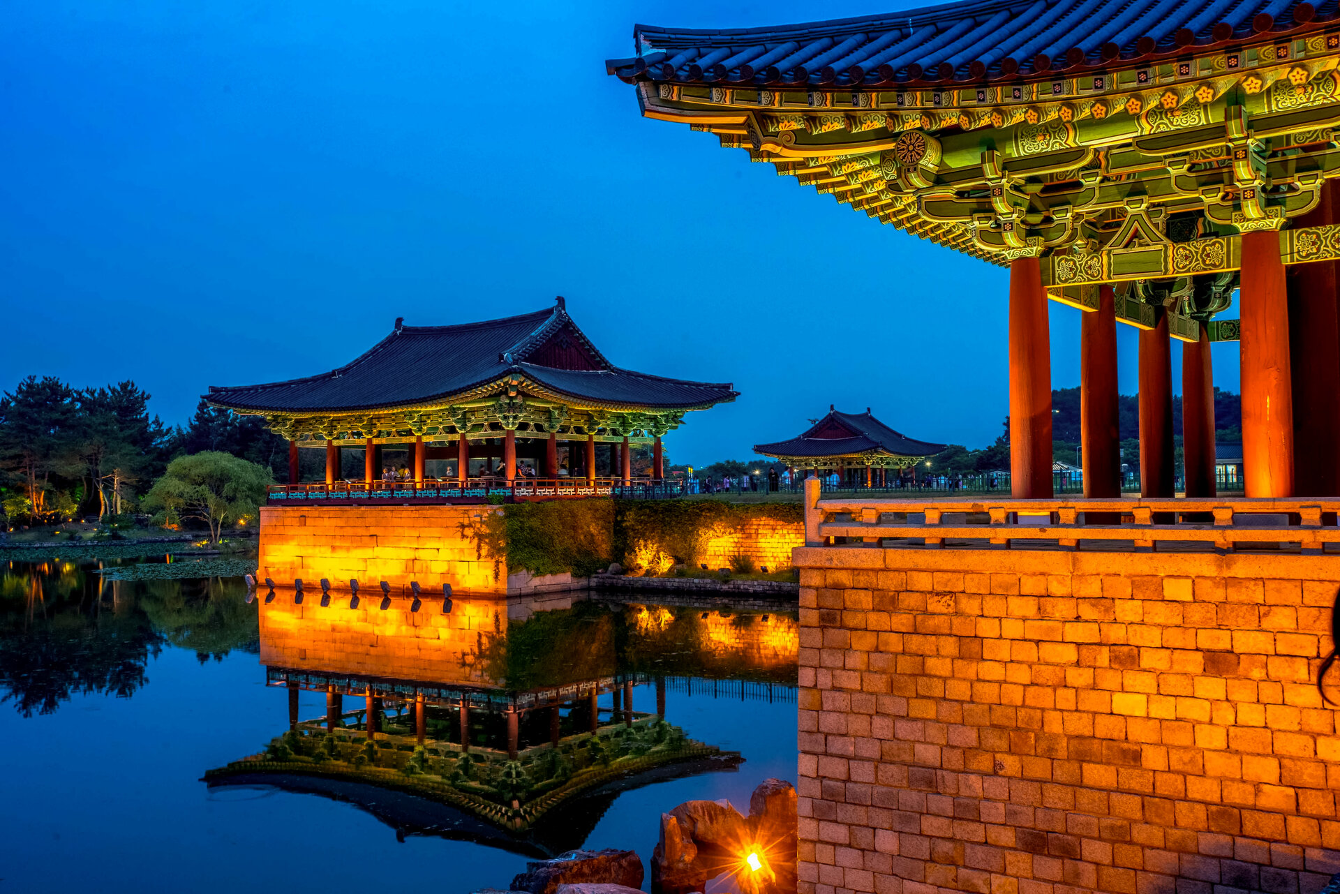 Donggung Palace e Lago Wolji